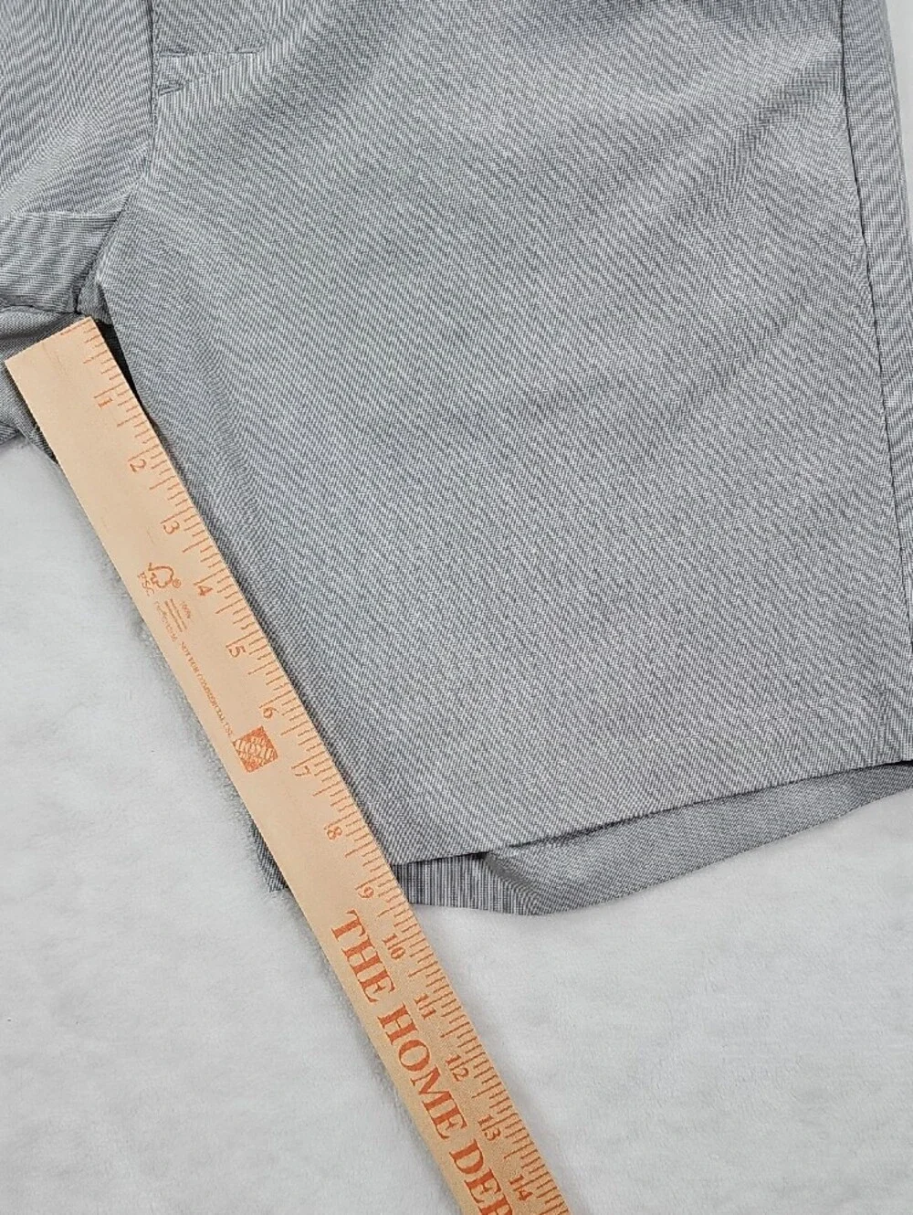 Banana Republic Mens Gray Performance Shorts Size 34 Elastic Waist 1854950 S25